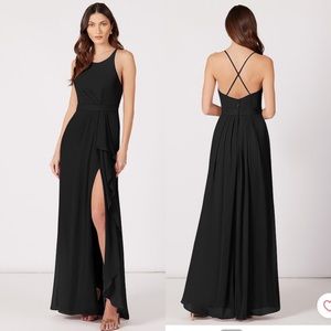 NWT Azazie Cassandra, Black